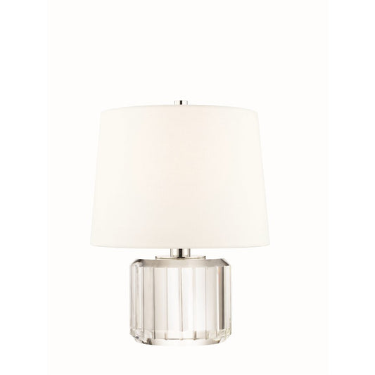 Hudson Valley Hague 1 Light Table Lamp in Polished Nickel - L1054-PN