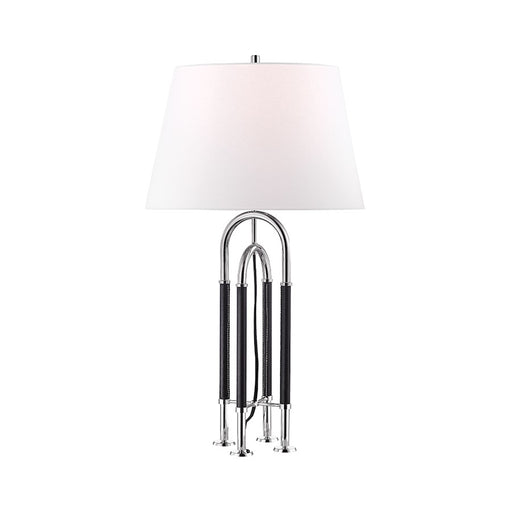 Hudson Valley Arnett 1 Light Table Lamp, Polished Nickel - L1132-PN