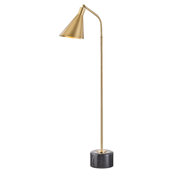 Hudson Valley Stanton 1 Light Floor Lamp, Aged Brass - L1346-AGB