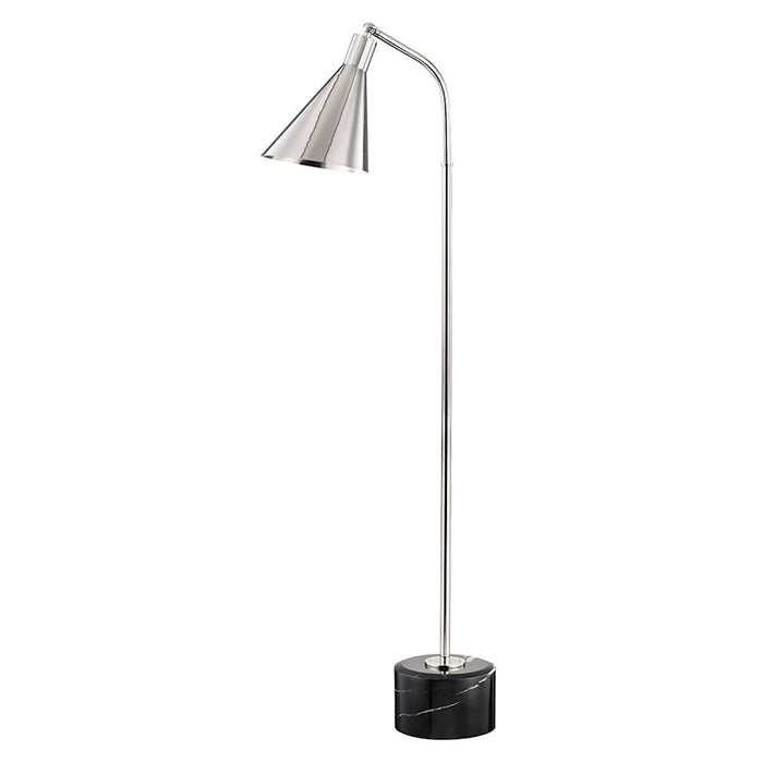 Hudson Valley Stanton 1 Light Floor Lamp, Polished Nickel - L1346-PN