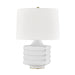 Hudson Valley Sag Harbor 1 Light Table Lamp, White/White - L1420-WH