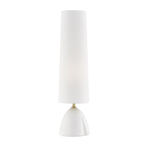 Hudson Valley Inwood 1 Light Table Lamp, White - L1466-WH