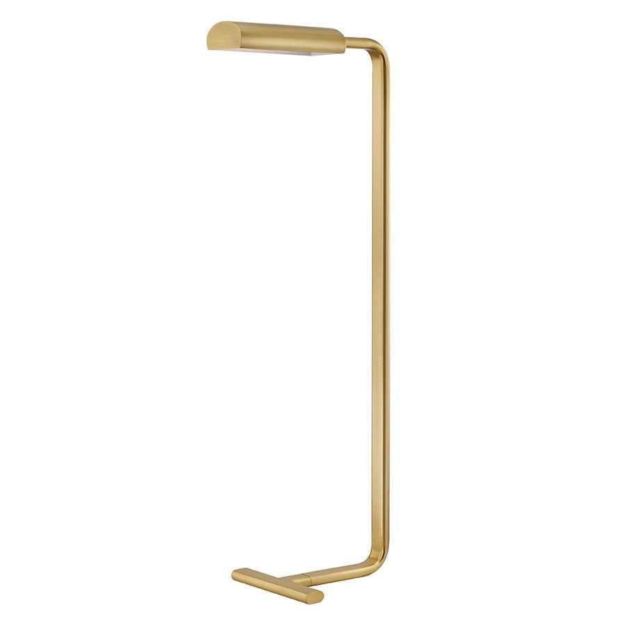 Hudson Valley Renwick 1 Light Floor Lamp, Aged Brass - L1518-AGB