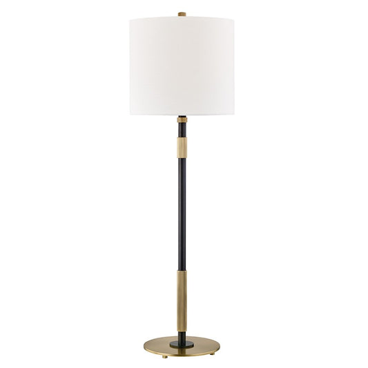 Hudson Valley Bowery 1 Light Table Lamp, Aged Old Bronze - L3720-AOB