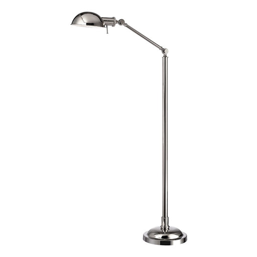 Hudson Valley Girard 1 Light Floor Lamp, Polished Nickel - L435-PN