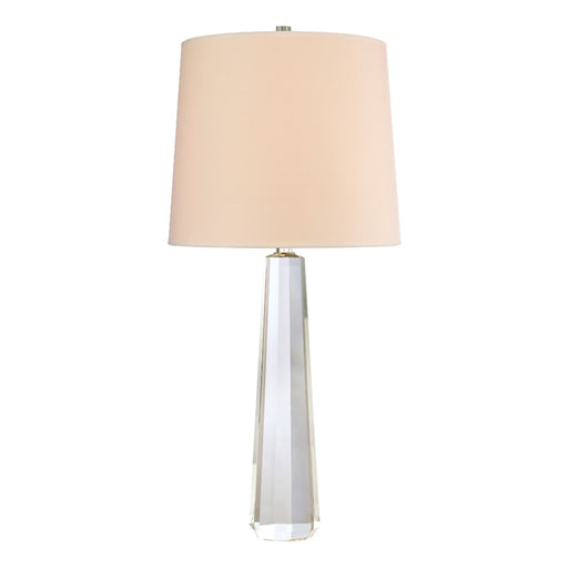 Hudson Valley Taylor 1 Light Table Lamp, Polished Nickel/Cream - L887-PN