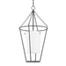Hudson Valley Worchester 1 Light Large Chandelier, Aged Iron - MDS211-AI