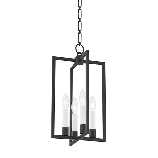 Hudson Valley Middleborough 4 Light Small Pendant, Aged Iron - MDS420-AI