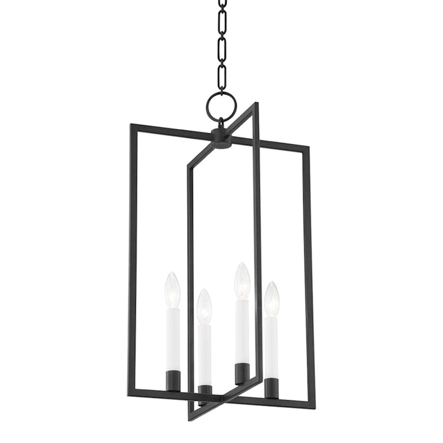 Hudson Valley Middleborough 4 Light Medium Pendant, Aged Iron - MDS421-AI