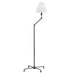 Hudson Valley Classic No.1 Floor Lamp/Metal Shade, Bronze - MDSL108-DB-MS