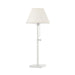 Hudson Valley Leeds 1 Light Table Lamp, Polished Nickel - MDSL132-PN