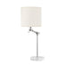 Hudson Valley Essex 1 Light Table Lamp, Polished Nickel - MDSL150-PN