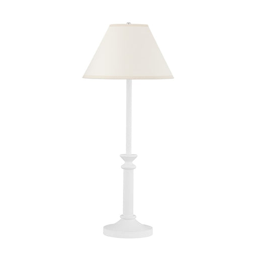 Hudson Valley Lancaster 1 Light Table Lamp, White Plaster - MDSL440-WP