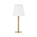 Hudson Valley Dorset 1 Light Table Lamp, Aged Brass - MDSL513-AGB