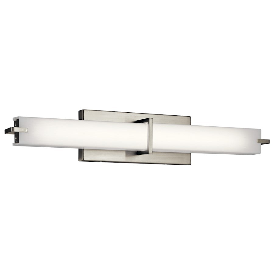 LED Bathroom Vanity Light, Brushed Nickel