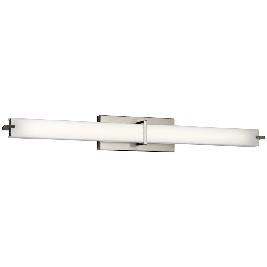 LED Bathroom Vanity Light, Brushed Nickel