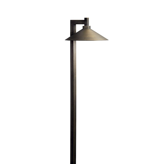 Kichler LED Integrated Ripley Path Light, Centennial Brass