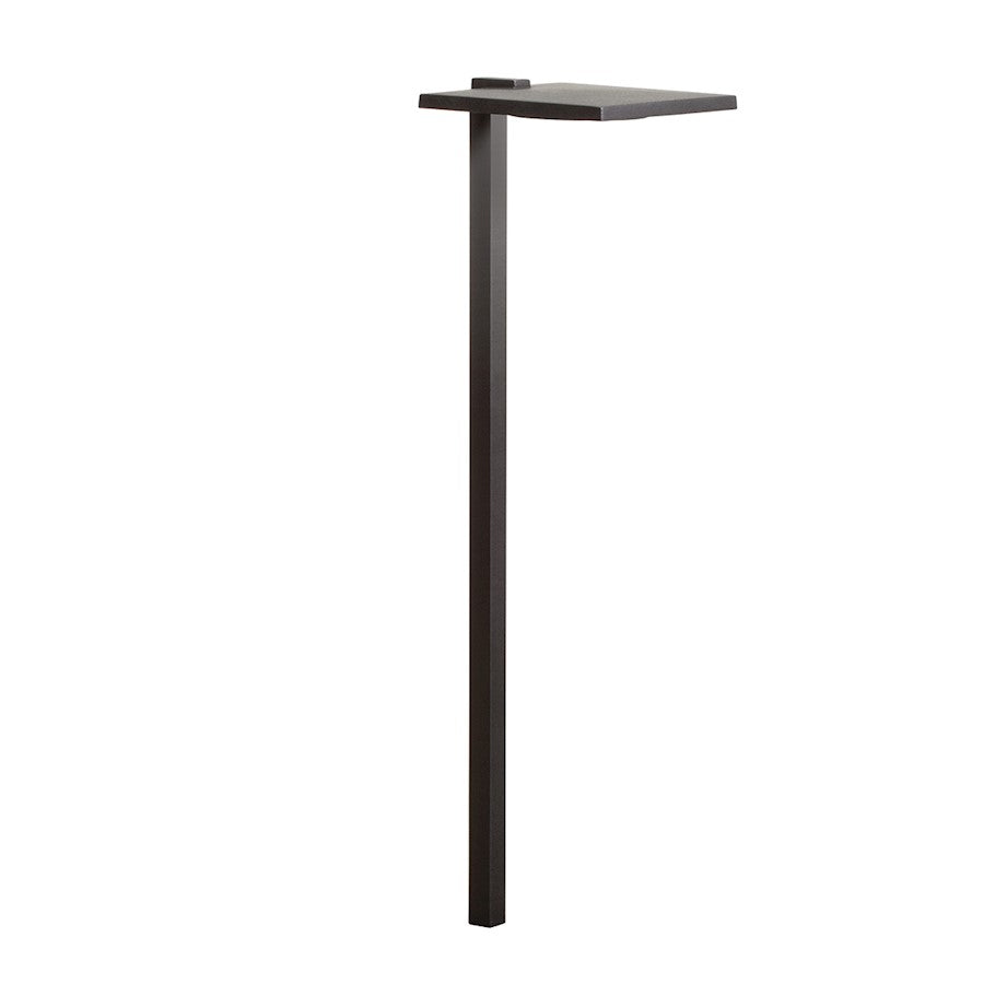 Kichler Shallow Shade Path Light, Textured Black