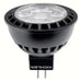 Kichler Landscape 6 Light 12V LED Lamps 3000K MR16 7W 15 Degree, Black- 18143