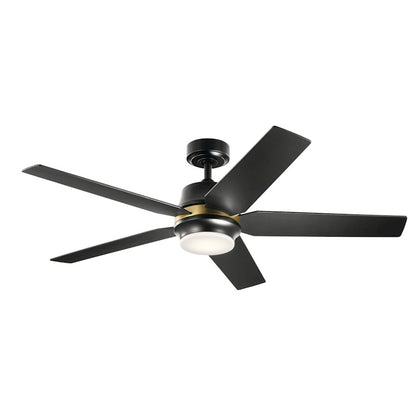 Kichler Maeve 52" Fan, LED, Satin Black - 300059SBK