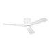 Kichler Volos Ceiling Fan, White/Frosted White Polycarbonate Lens - 300154MWH