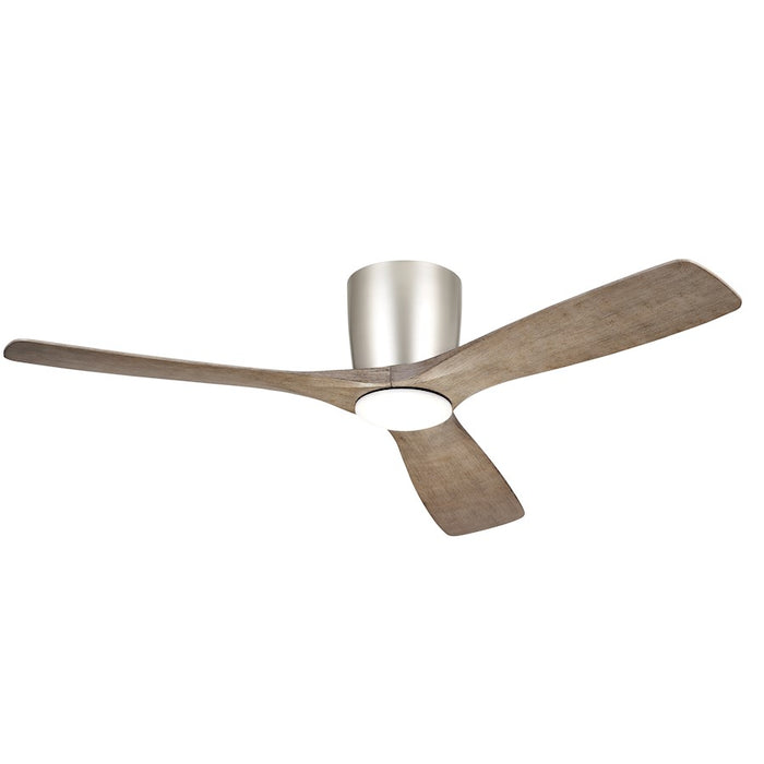 Kichler Volos Ceiling Fan, Nickel/Frosted White Polycarbonate Lens - 300154NI
