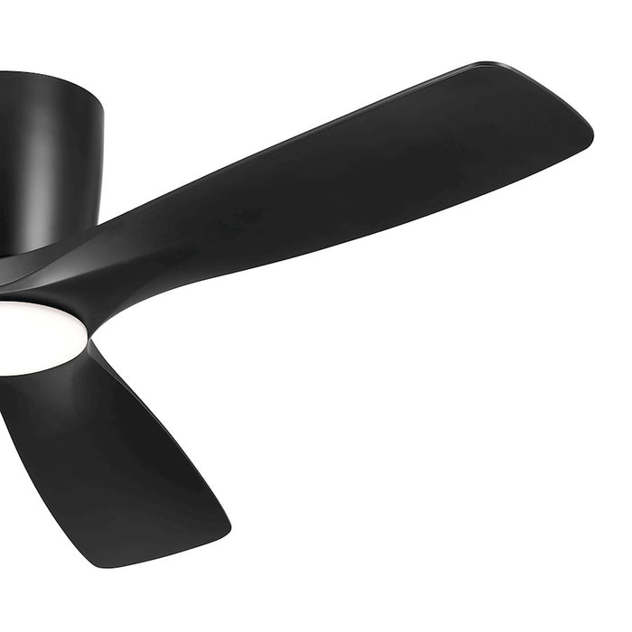 Kichler Volos Ceiling Fan, Frosted White Polycarbonate Lens