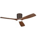 Kichler Volos Ceiling Fan, Bronze/Frosted White Polycarbonate Lens - 300154SNB