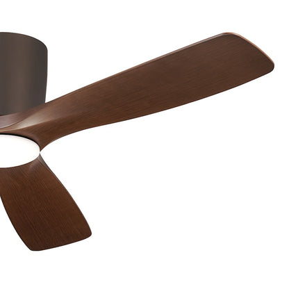 Kichler Volos Ceiling Fan, Frosted White Polycarbonate Lens