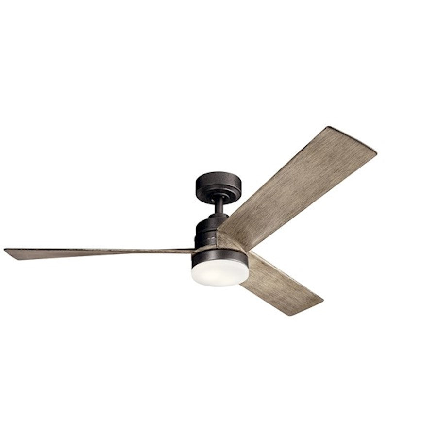 Kichler Spyn LED 52" Fan, Anvil Iron - 300275AVI