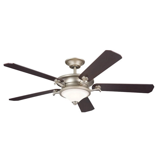 Kichler Rise 60" Rise Fan, Brushed Nickel/Frosted - 300370NI