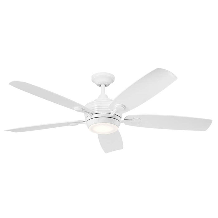 Kichler Tranquil 56" Tranquil Fan, White/Frosted - 310080WH
