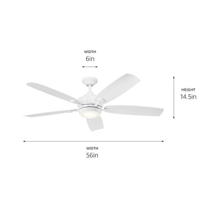 Kichler Tranquil 56" Tranquil Fan