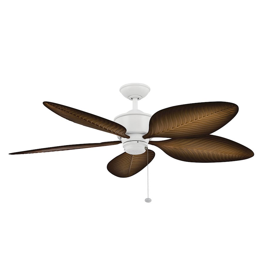 Kichler Nani 56" Ceiling Fan, Matte White/Ivory/Walnut - 310095MWH