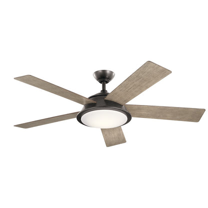 Kichler Verdi 56" Fan, LED, Anvil Iron - 310100AVI