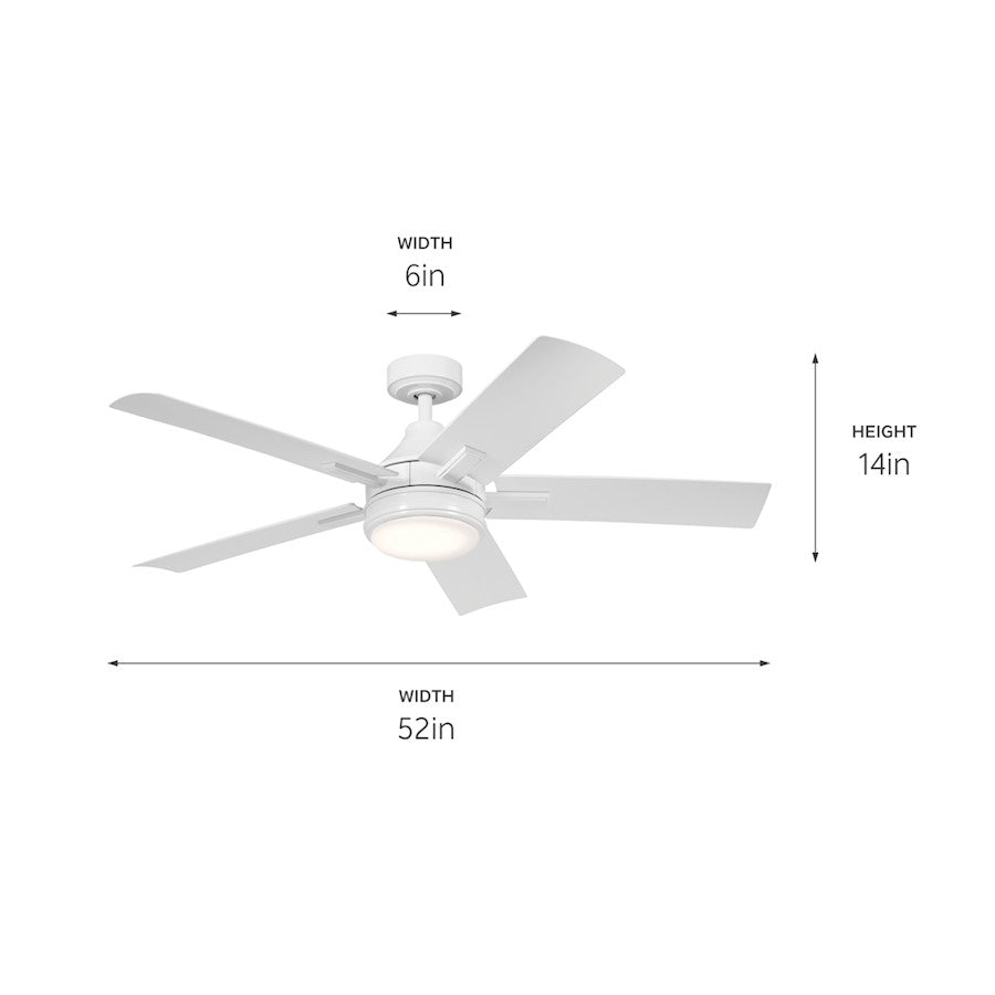 Kichler Tide 52" Tide Weather Fan