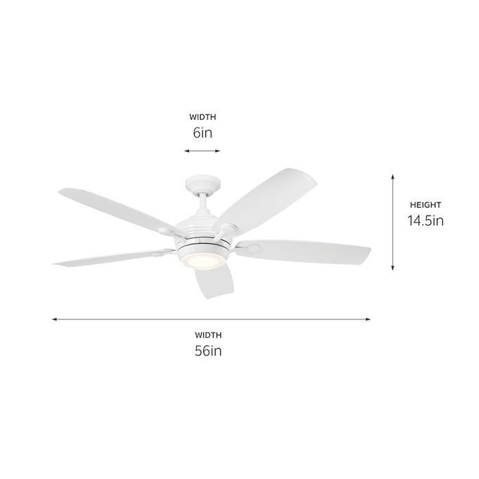 Kichler Tranquil 56" Tranquil Weather Fan