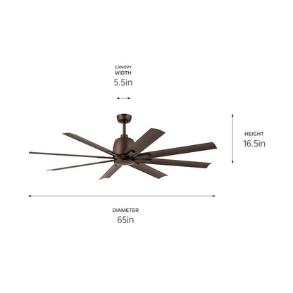 Kichler Breda  Ceiling Fan