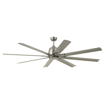 Kichler Breda 75" Ceiling Fan, Brushed Nickel/Brushed Nickel - 310275NI