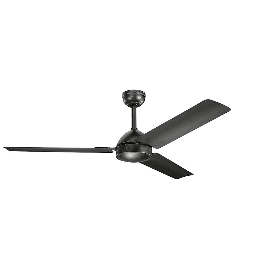 Kichler Todo 56" Todo Fan, Satin Black