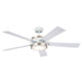 Kichler Salvo 56" Fan, White/Frosted - 330045WH