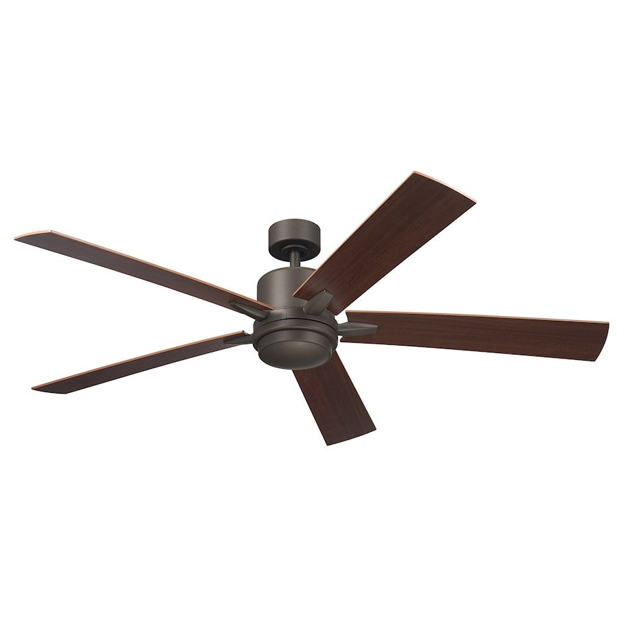 Kichler Lucian Elite Xl Ceiling Fan, Etched Cased Opal