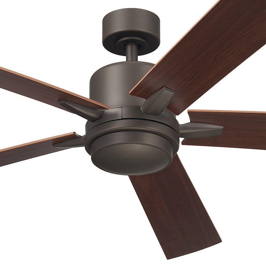 Kichler Lucian Elite Xl Ceiling Fan, Etched Cased Opal