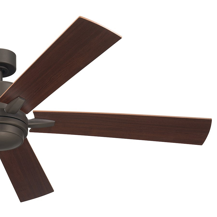 Kichler Lucian Elite Xl Ceiling Fan, Etched Cased Opal