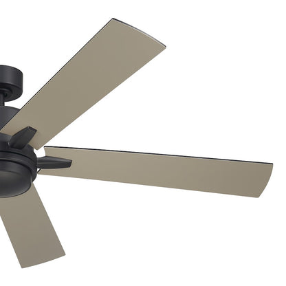 Kichler Lucian Elite Xl Ceiling Fan, Etched Cased Opal