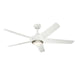 Kichler Kapono 52" Fan, LED, White - 330089WH