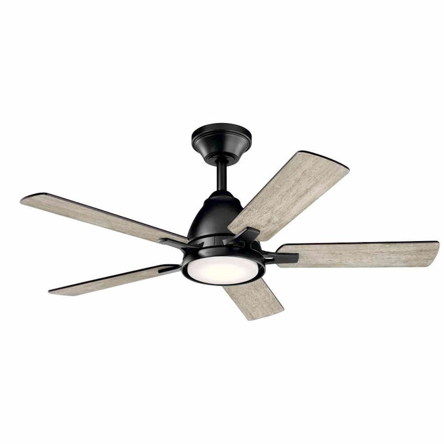 Kichler Arvada LED 3000K, 44" Fan, Satin Black - 330090SBK