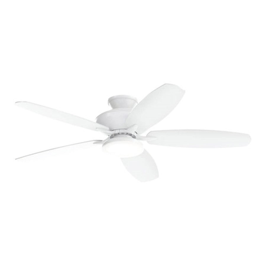 Kichler Renew Designer 52" Fan, LED, Matte White - 330163MWH