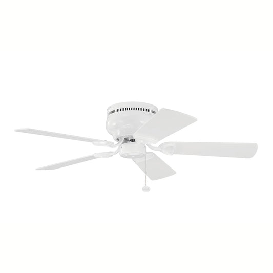 Kichler Stratmoor Ceiling Fan, White