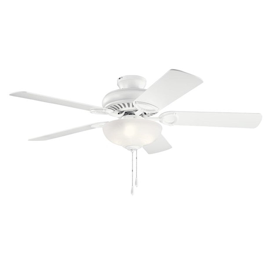 Kichler Sutter Place Select LED 2700K, 52" Fan, Matte White - 339501MWH